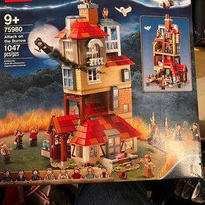 Attack on the Burrow Harry Potter lego 75980